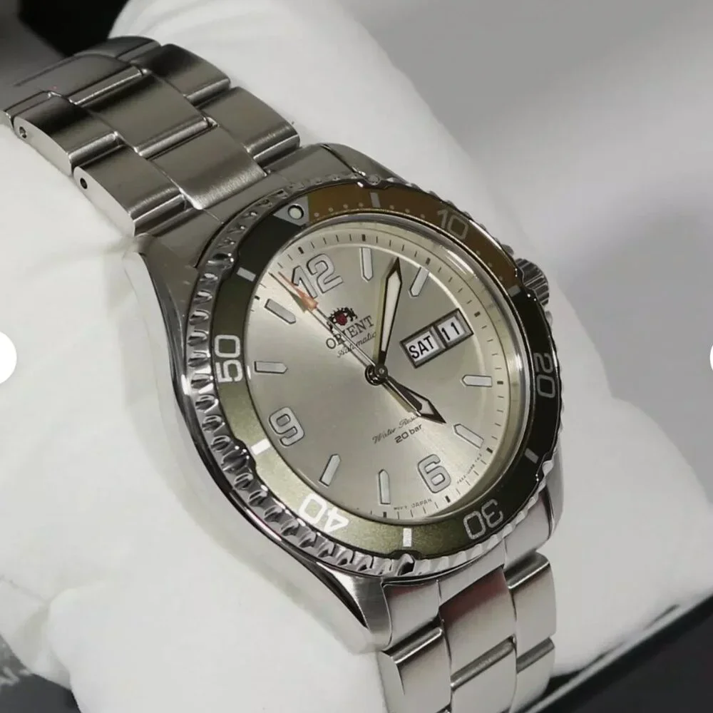Orient Silver Dial Men's Automatic Watch